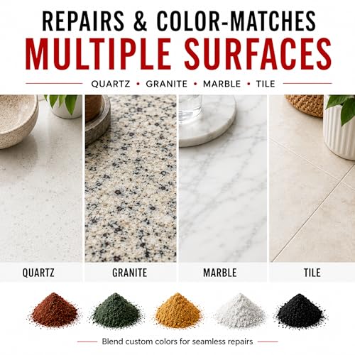 Image of II29 Complete 4 oz. Stone Kit - Chips, Cracks, Rebuilds. EZ-Tint 5-Pack