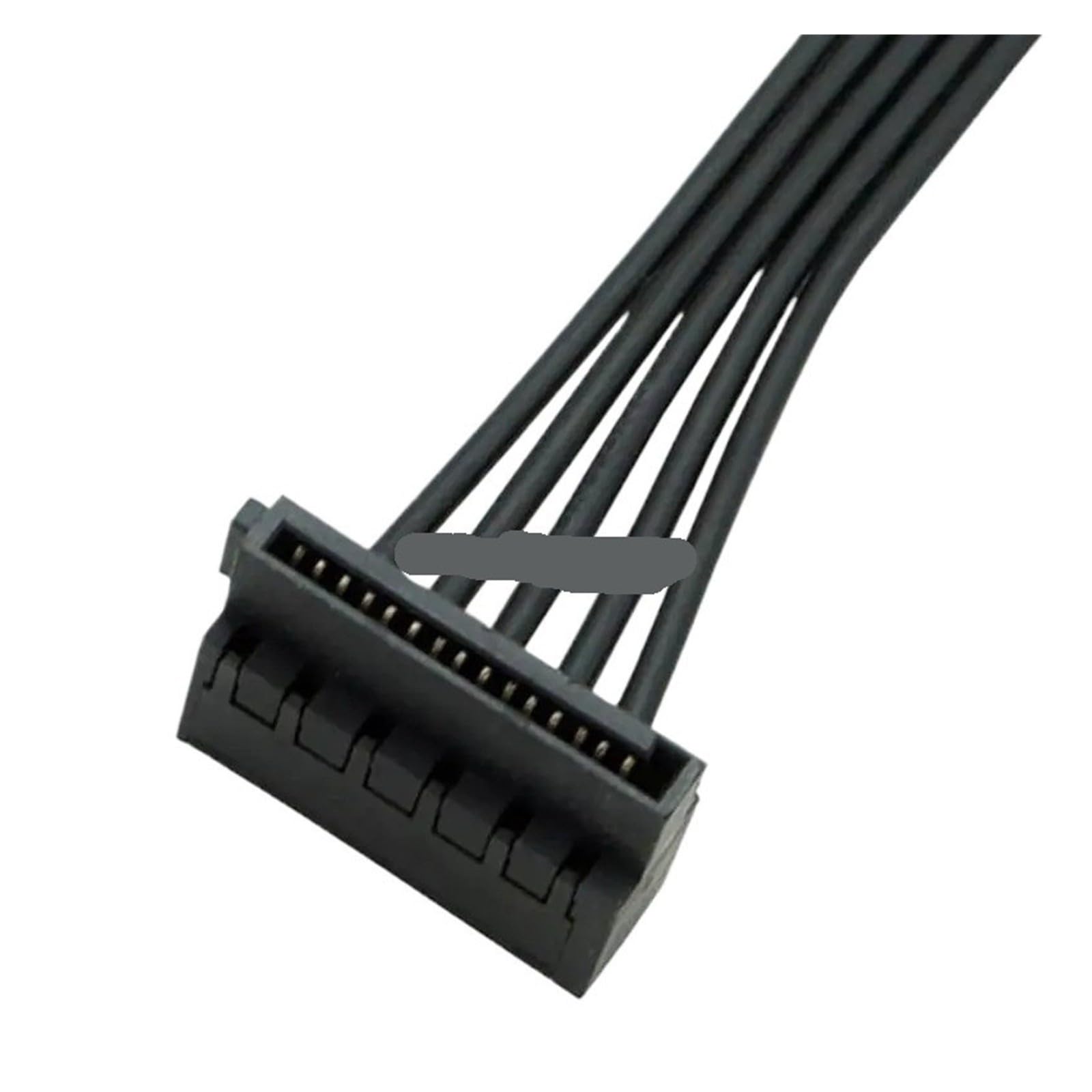 Generico Cavo di espansione alimentazione disco rigido SATA 15 pin da 1 a 3/4/5 30 cm