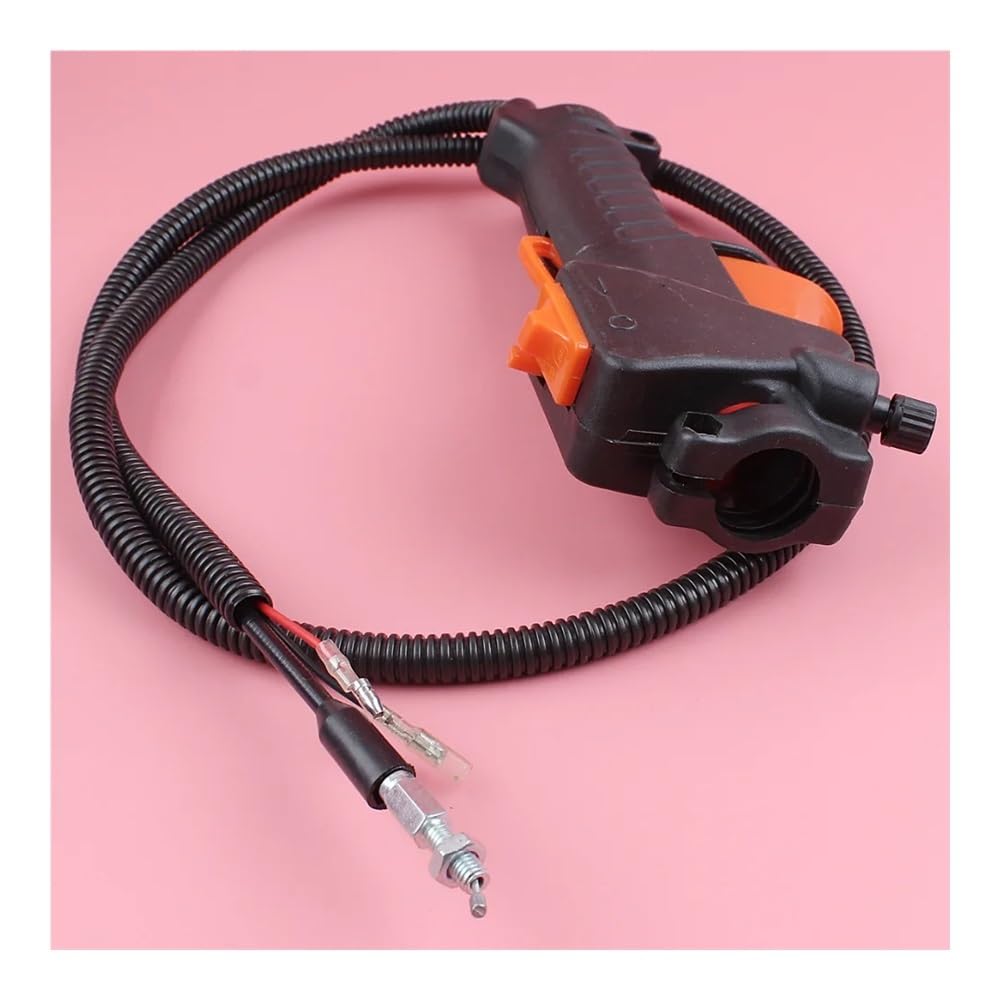 Gatillo de aceleración Compatible con desbrozadora de Tubo GX35 de 26 mm, Pieza de Motor pequeño