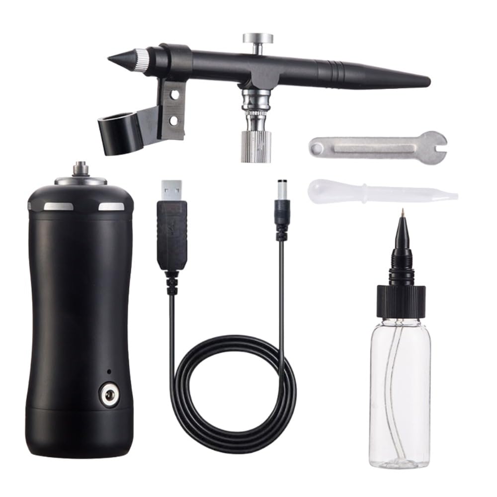 Amazon.co.jp: BtcFuエアブラシトリガーコンプレッサーセット