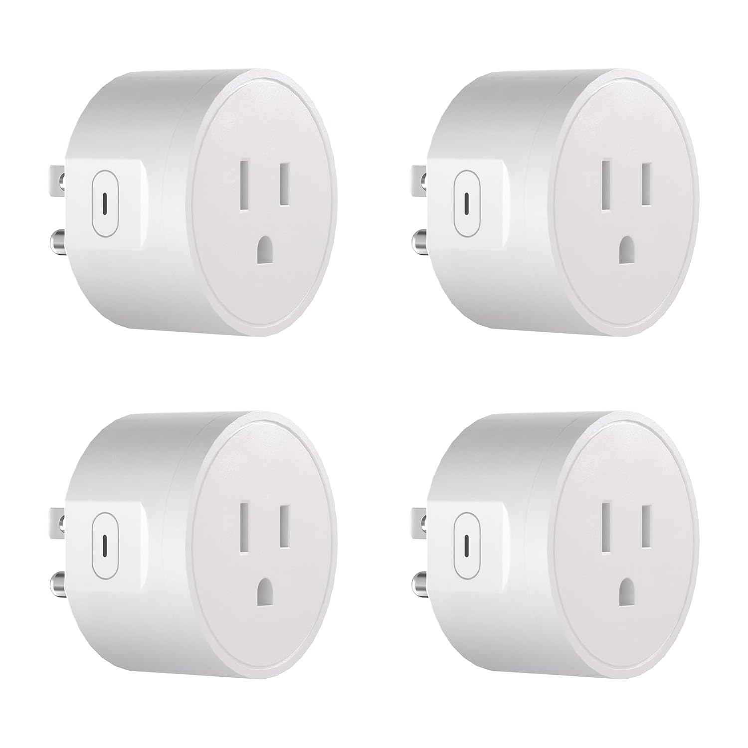 SONOFF S41sTPB Matter Smart Plug, 15A 1800W Max, Remote & Voice Control via Alexa/Google Home, ETL Certified, Timer Outlet, Compatible with SmartThings & Home Assistant (4-Pack)