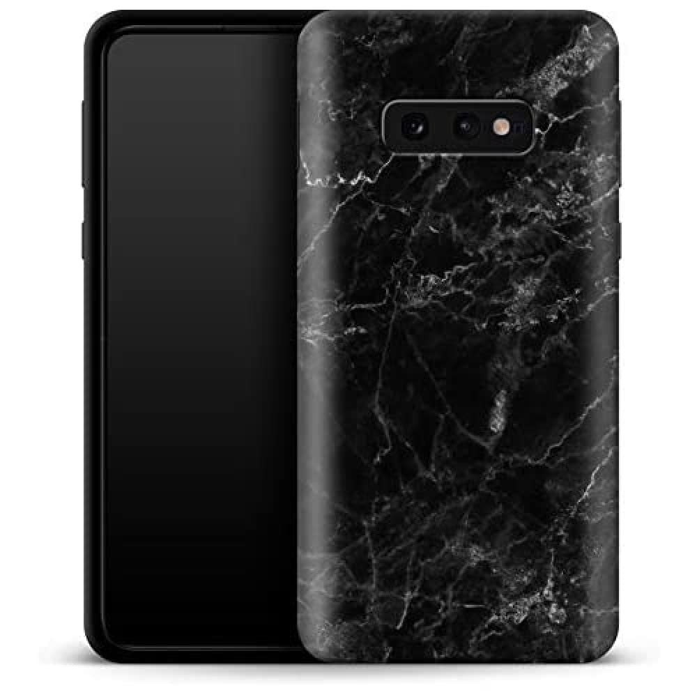 caseableSamsung Galaxy S10e Mobile Phone Case - Premium Protective Case with Shock-Absorbing Inner Layer & Scratch-Resistant Surface - Colourful Design & All-Round Print - Midnight Marble - Marble
