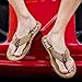Mens Leather Flip Flops Fashion Sandals Breathable Summer Sandal Non Slip Rubber Men Mens Sock Slippers with foldable flat for women beach slippers rubber flip flops shoes travel (Khaki, 8)