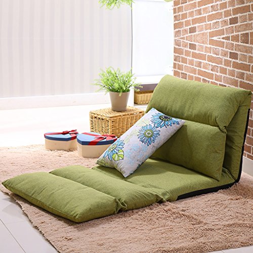 Always insist on success Foldable Floor Chair Relaxing Lazy Sofa Bed Seat Couch Lounger Floor Cushio