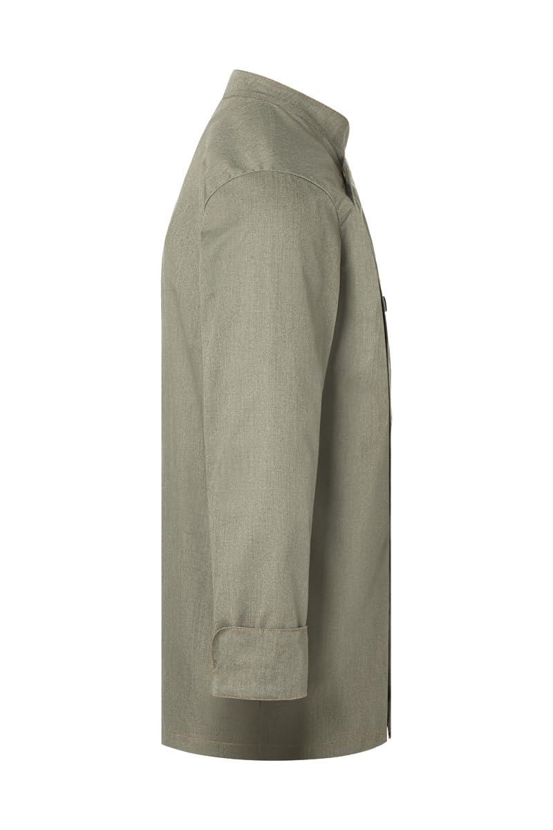 Karlowsky Kochjacke Jeans-Style Vintage Moss Green - Größe 52