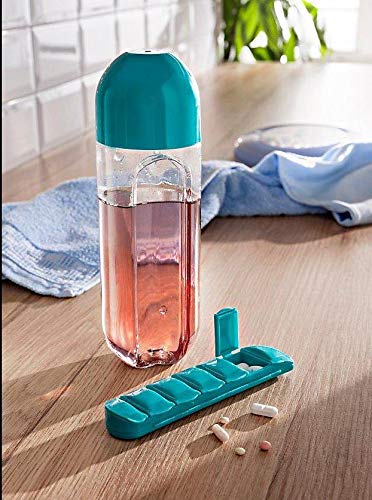 Top & Marca - Botella con dosificador de Pastillas - 700 ml