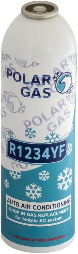 1KGA Car Aircon AC 1pc R1234yf Compatible Refill Recharge Regas Gas 444gr