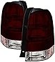 VIPMOTOZ Smoke Red Lens OE-Style Tail Light Lamp Assembly For 2001-2007 Ford Escape, Driver & Passenger Side