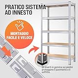 Zoom IMG-2 monzana 2x scaffali metallo 180x90x40cm Zoom IMG-2 monzana 2x scaffali metallo 180x90x40cm