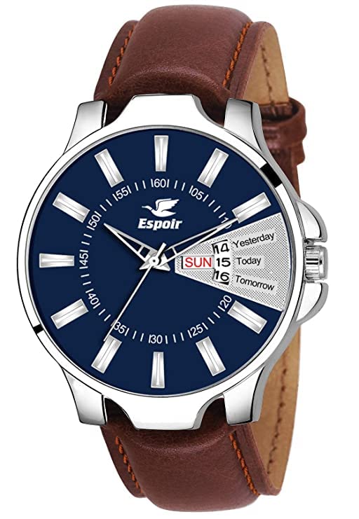 Emmanuel Analogue Blue Dial Day and Date Mens Boys Watch - infiDex0507 (B0C6KSTK5D) Amazon Price History, Amazon Price Tracker