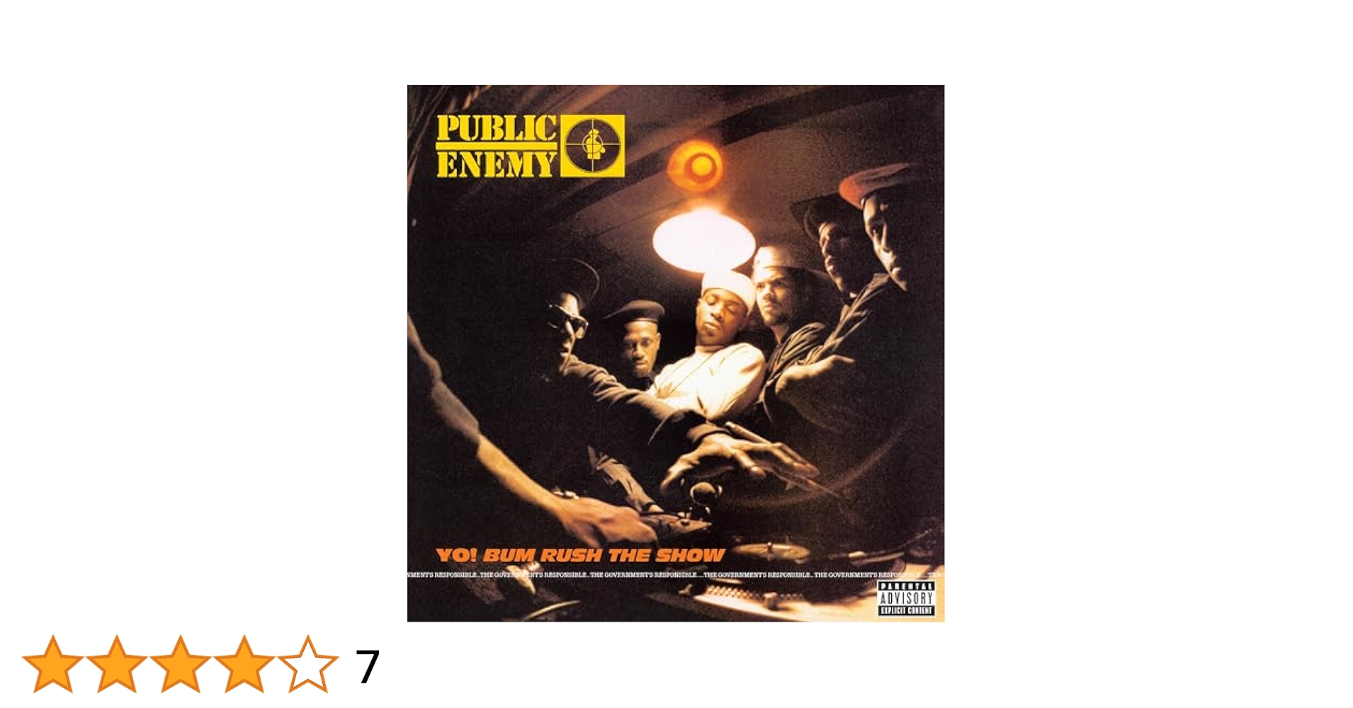 Public Enemy-Yo Bum Rush The Show (サイン入) Public Enemy – Yo! Bum Rush The Show – CD (Album), 1987