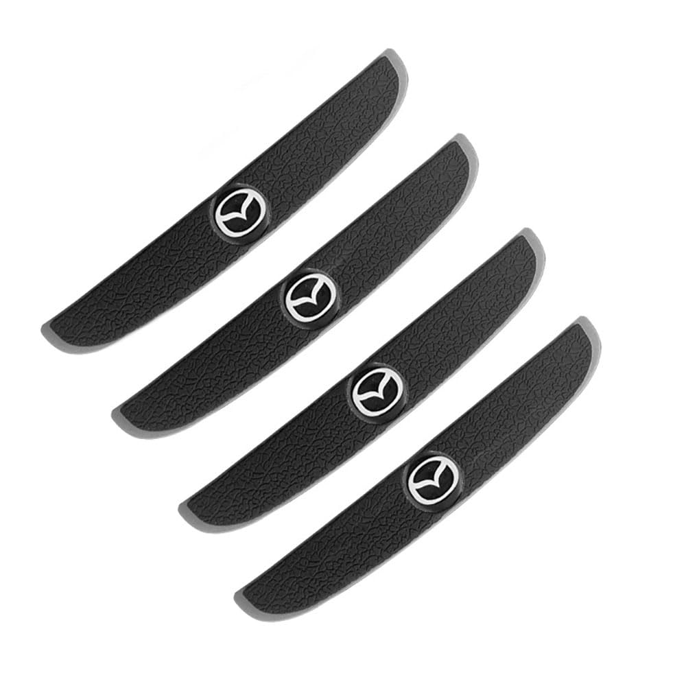 TRISAR 4pcs Auto Car Door Edge Protective Strips, for Mazda MX-5 2020-2023 Door Protectors Bump Stop Front Door Scratches Protection accessories,B