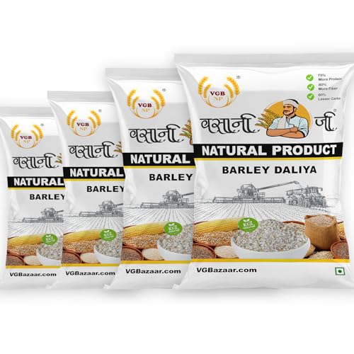 Image of VGBNP Vasani-G Natural & original Barley Dalia Java dalia (Jao Porridge, Jaw Daliya, Yavam Dalia) Healthy Grains Fibre Rich /immunity builder Baarly Dalia- 2kg