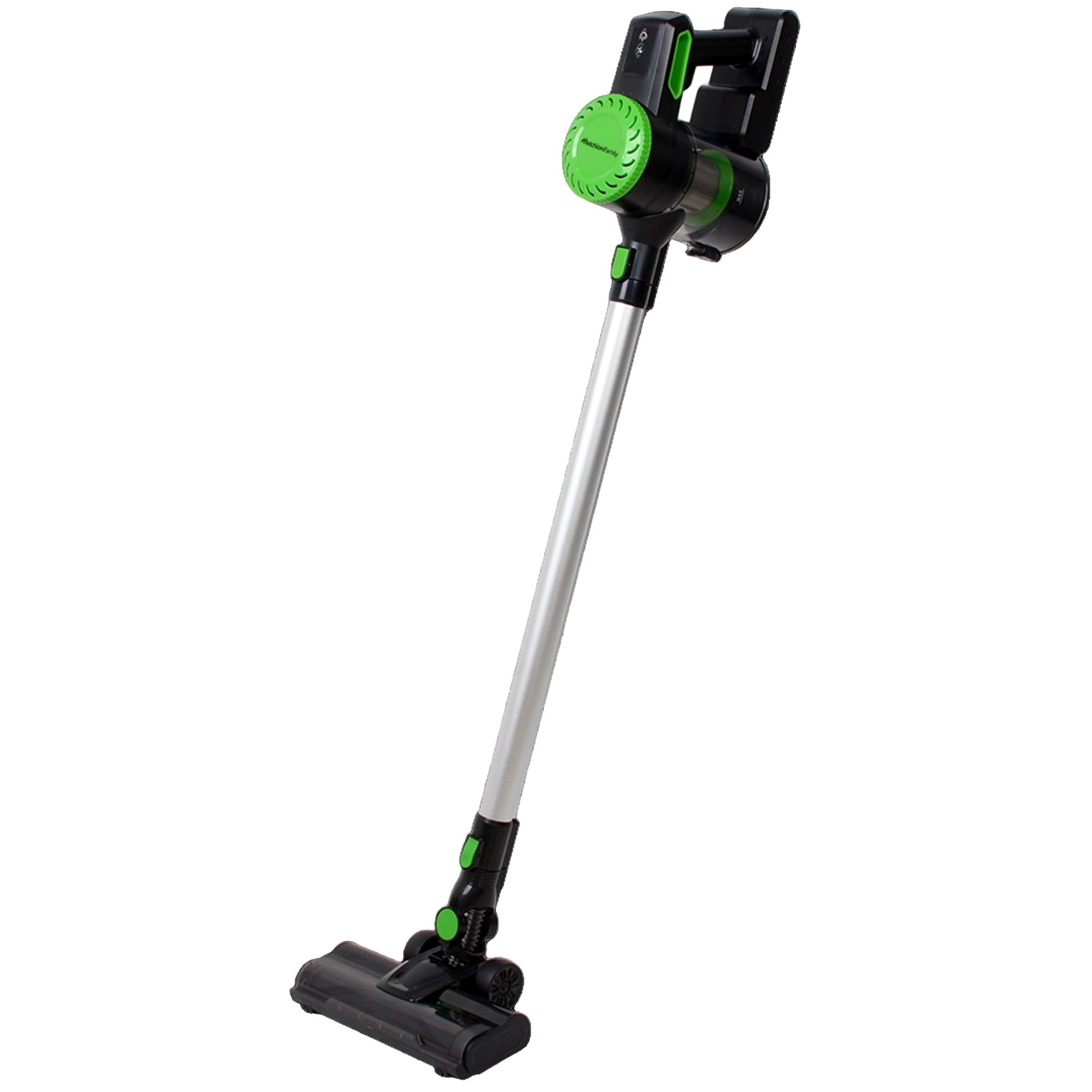 Melchioni Family Turbiny Bezprzewodowy mop elektryczny, 2 w 1, silnik prądu stałego 160 W, akumulator litowy 22,2 V, technologia cyklonowa, filtr HEPA, bezprzewodowy odkurzacz z zestawem akcesoriów i