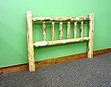 Log Headboard, King Size -...