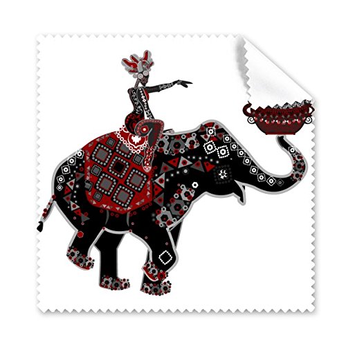 Nettoyeur écran téléphone contre les traces de doigts avec chiffon tissu lunettes éléphant