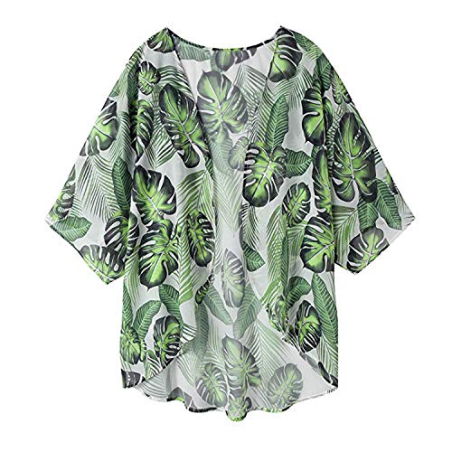 Zando Womens Floral Kimono Cover Ups Short Sleeve Kimono Cardigans Casual Shawl Cardigan Loose Open Front Kimono Tops4