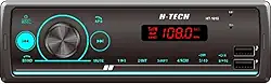 HT-1015 AUTO RÁDIO FM, 2 PORTA USB-A, AUXILIAR, BLUETOOTH, 4X25W