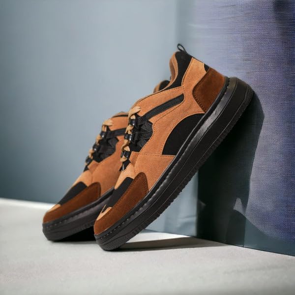 Image of Magnum Laceup Sneakers for Men | Stylish | Lightweight | Comfortable | Handcrafted | Memory Foam Soles for Extra Cushioning