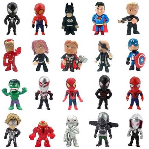 Mini Figuren Set 26 Stück Mini Action Figuren Set, Kinderspielzeugpuppen,...