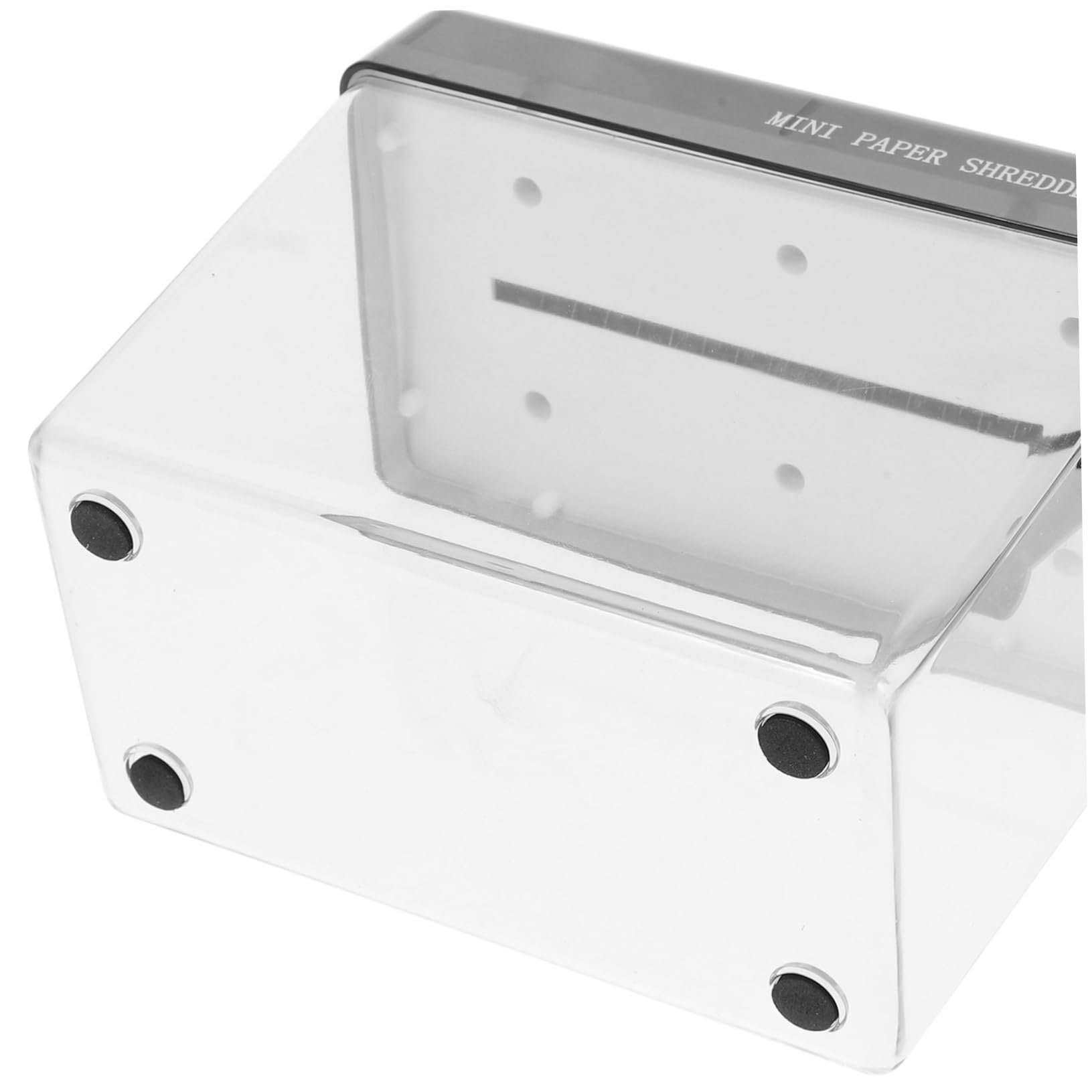 Angoily Convenient Manual Paper Shredder Lightweight Handheld Desktop Shredder for Home and Office Use Shredding Tool for Documents Bills and Crafts