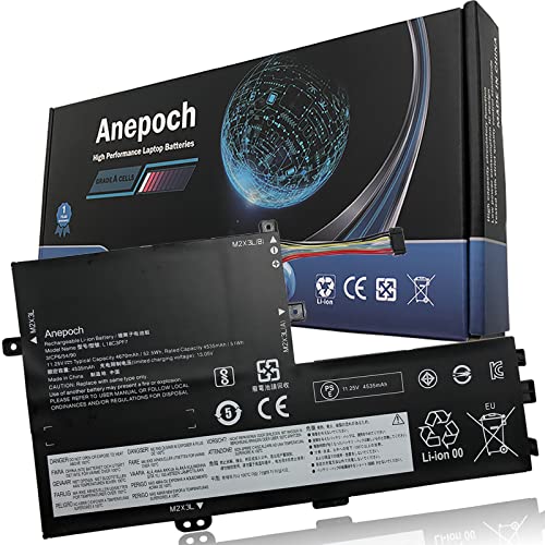 Anepoch L18C3PF7 Laptop Battery Replacement for Lenovo IdeaPad S340-14API S340-14IIL S340-14IML S340-14IWL S340-15API S340-15API L18L3PF2 L18M3PF7 L18L3PF3 L18M3PF6 L18C3PF6 11.25V 52.5Wh 4535mAh