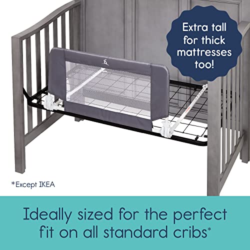 Hiccapop Convertible Crib Bed Rail For ToddlersCrib Rail