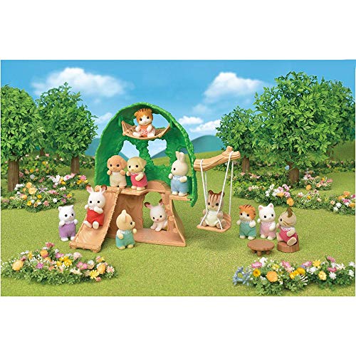 Mini univers La Cabane Et Bébé Écureuil Roux 5318 Sylvanian Families Le Jeu - vue 7