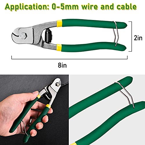 Bicycle Cable Cutter With Universal 1×3M Bike Brake Housing, 2×1.8M Brake Cable, 1×4M Shift Cable Housing, 2×2.2M Shift Cable And Replacement Kit #TOP2