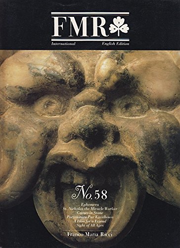 FMR The Magazine of Franco Maria Ricci; No. 58, October 1992