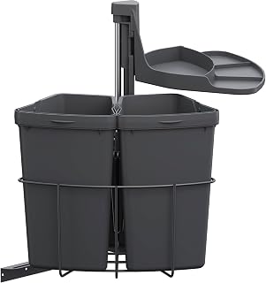 VS ENVI Built-in Waste Bin Centre 2-Compartment Lava
