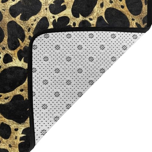 Tapis lavable antidérapant et doux pour chambre à coucher