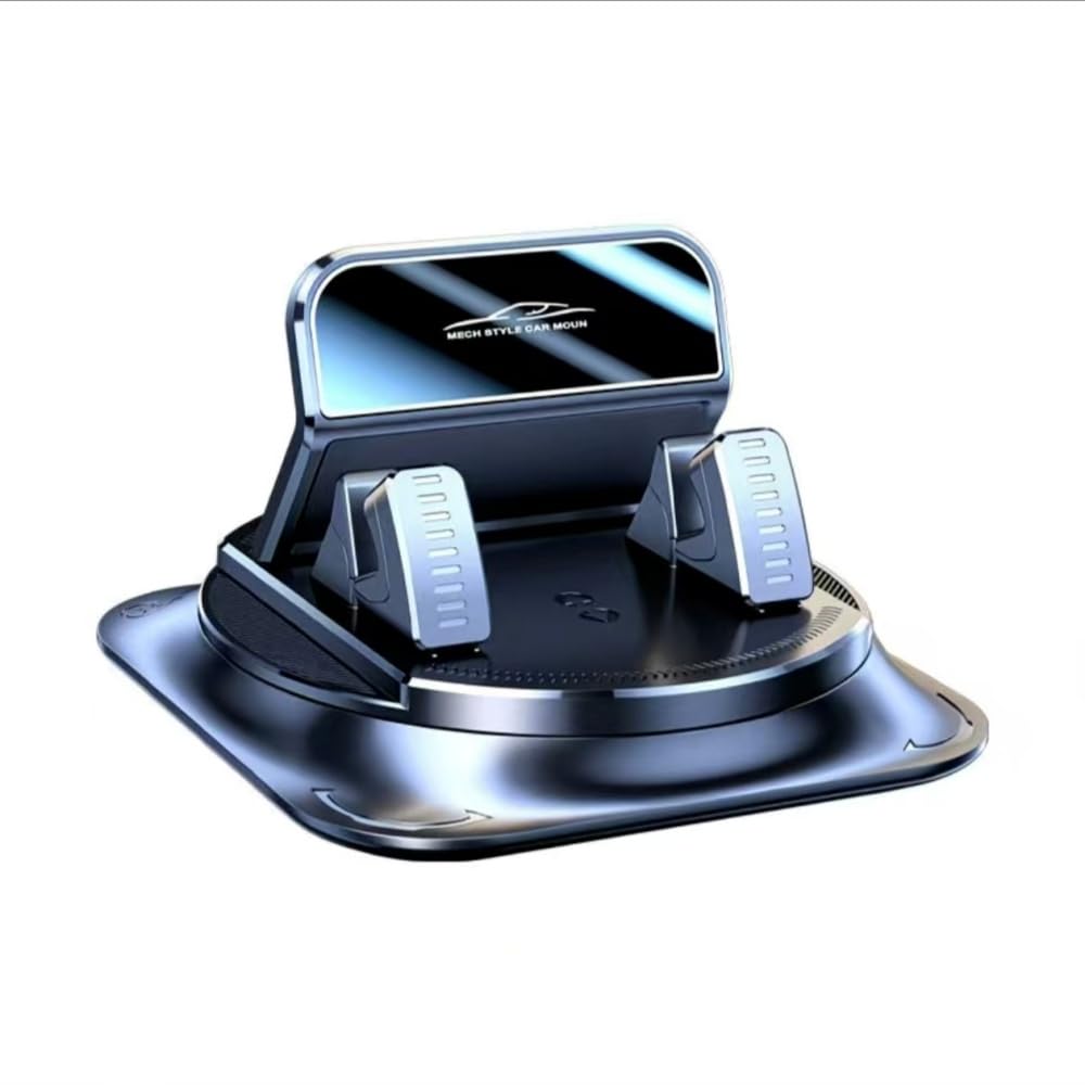 WDJRUIRUI 360° Car Phone Holder for Ford Transit Courier I 2014-2024, Super Stable Anti-slip Car Dashboard Vibration-Free Car Smartphone Holder Save Space