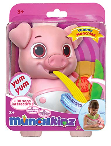 Splash Toys- Munchkinz Cochon Gourmand et Rigolo, 30667, Rose