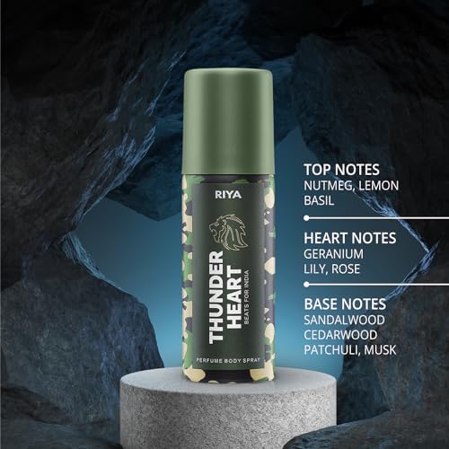 Image of Riya Bindas & Melody Orchestra & Thunderheart & Women & Born Rich & Black Rock Deodorant For Unisex 40 ML Each
