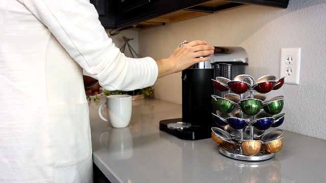 Amazon.com: Nifty Vertuoline Coffee Pod Carousel – Nickel Chrome