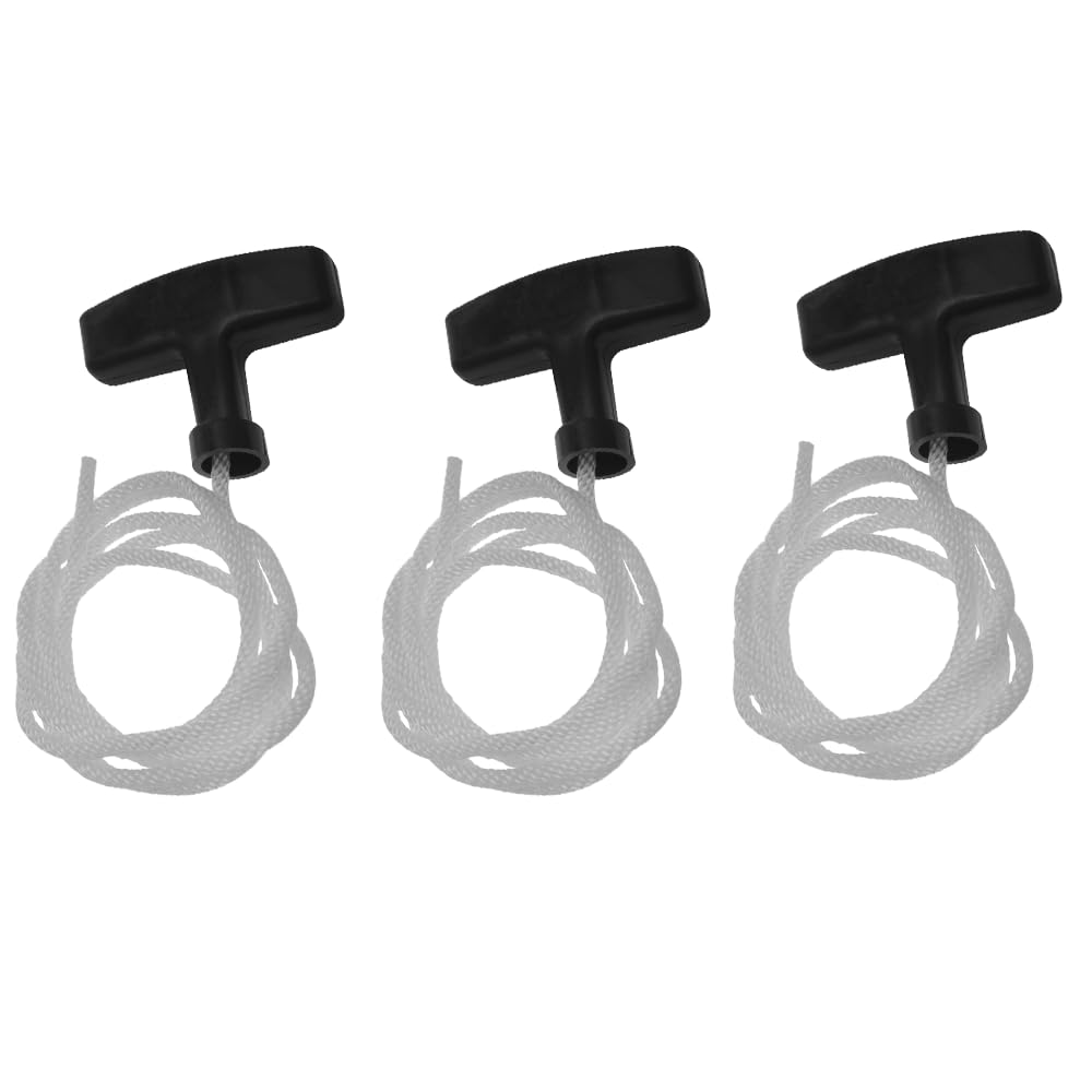 PAOSDKSUI Engine Recoil Starter Handle Pull Cord for Hon da GX160 GX200 GX240 GX270 GX340 Lawn Mower, String Trimmer, Generators, Small Engines (3.9 ft X 4.0mm)