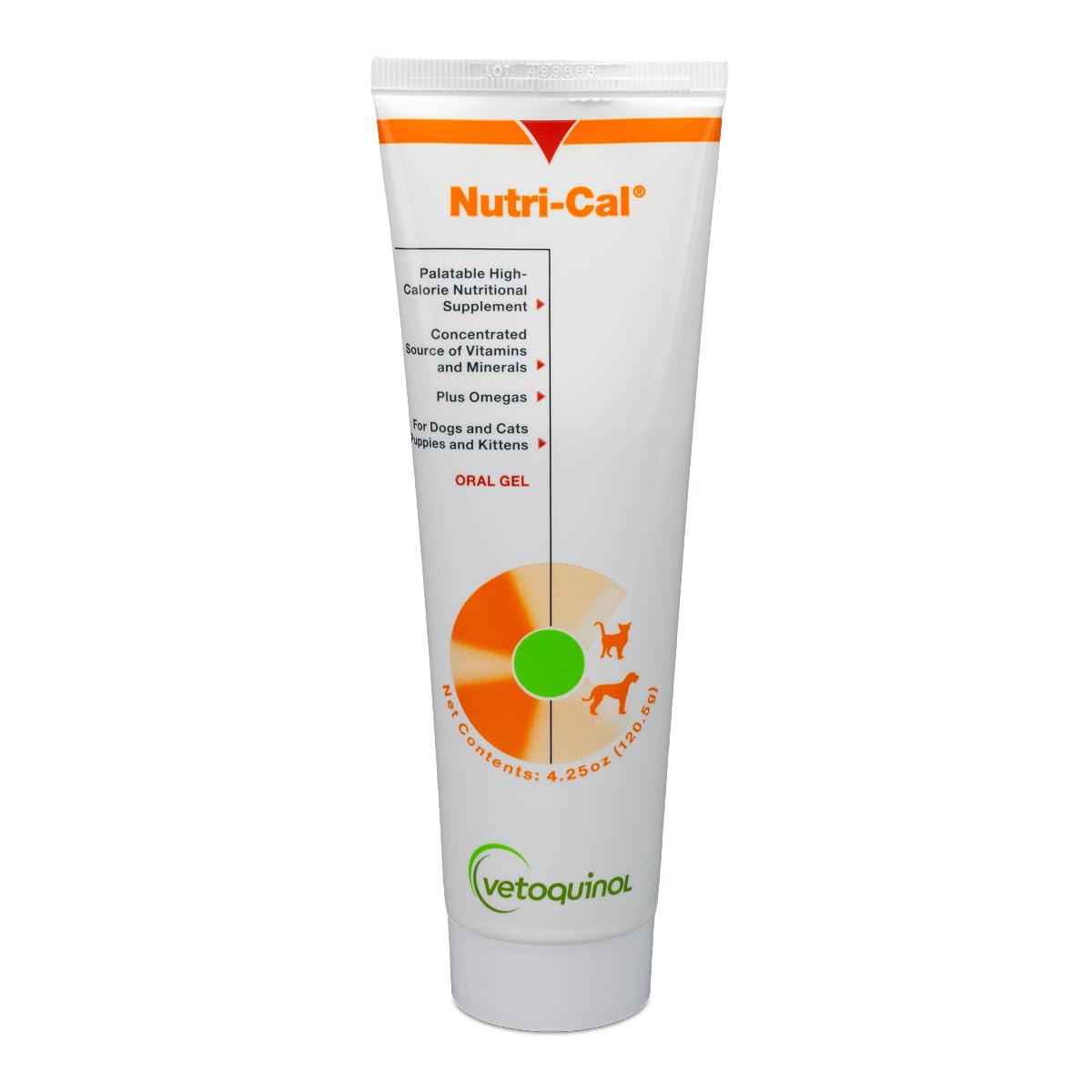 Vetoquinol Nutri-Cal - High-Calorie Nutritional Gel - Supports Daily Nutrition for Picky Eaters - Essential Nutrients & Vitamins for Cats & Dogs - Easy Feeding Oral Gel - 4.25 oz product thumbnail 2