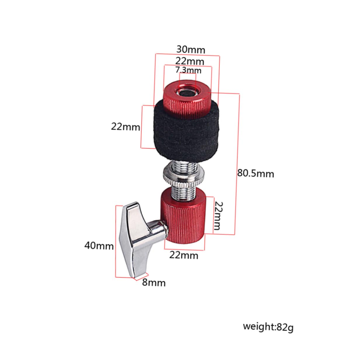 ibasenice 3pièces Hi-hat Clutch Pour Cymbale De Jazz Accessoire De Batterie De Remplacement Pour Cymbales Hi-hat Système Révolutionnaire Pour Musiciens Tournée