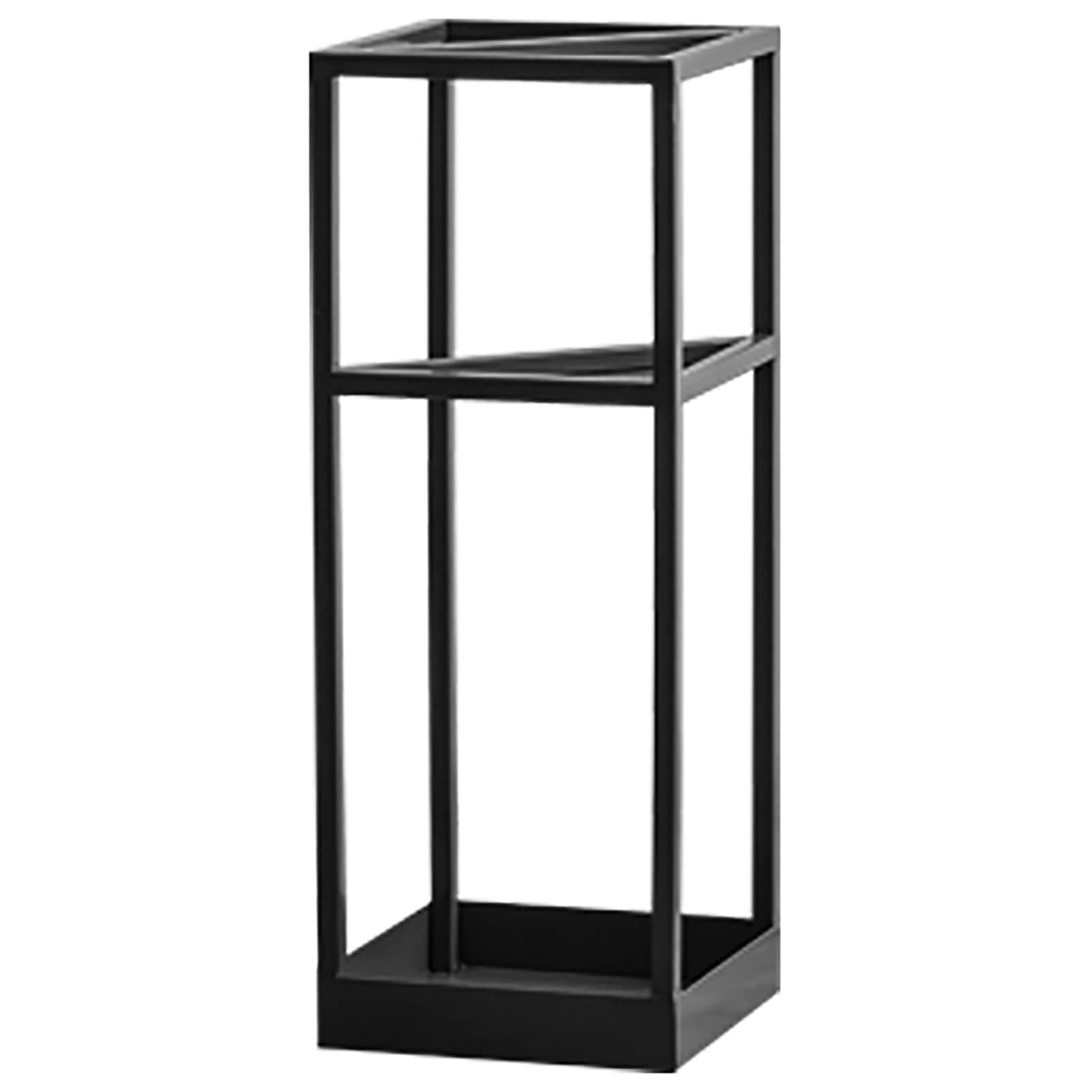 HYLYGFH Modern Metal Umbrella Stand - Stylish Storage Rack for Long & Short Umbrellas, Rustproof Design for Entryway, Hallway, Office, Patio - Space Saving, Black Finish