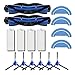 XIAOXIN Home Appliance Filter Kit ANZEIGE- Roboter-Seitenbürste Hepa-Filter-Mopp-Tuch für Cecotec Conga 1090 Roboter-Staubsauger-Teile Ersatz-Kit Kleine Hausgeräte-Teile (Color : Blue)
