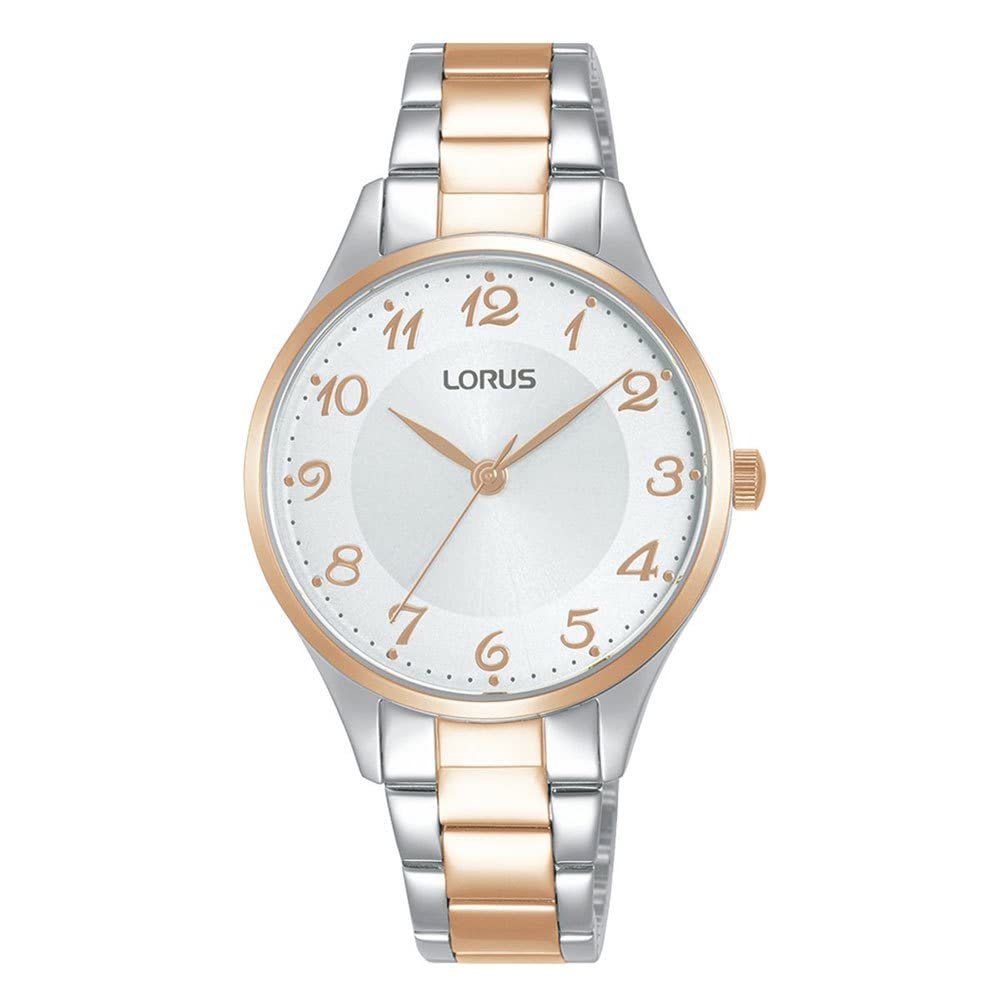 Lorus Women's Analogue Quartz Watch with Metal Strap, RG272VX9