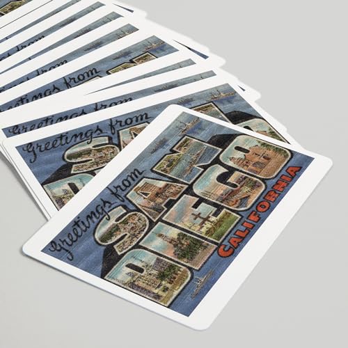 Baraja de Naipes Poker 52 Cartas San Diego miniatura 5