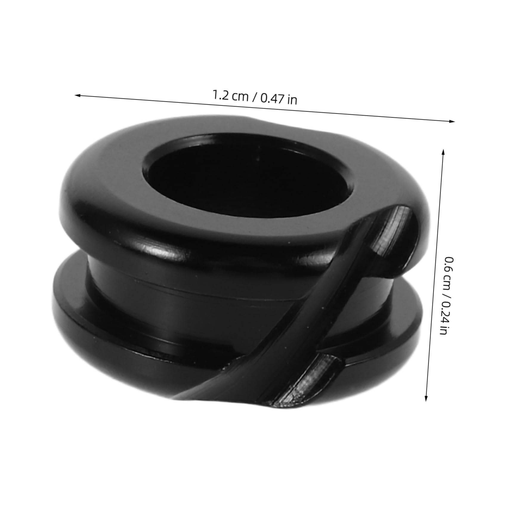 BCOATH Peep Sights for Accessories Aluminum Alloy Peep Hole Sight Arc and Stability Grooves