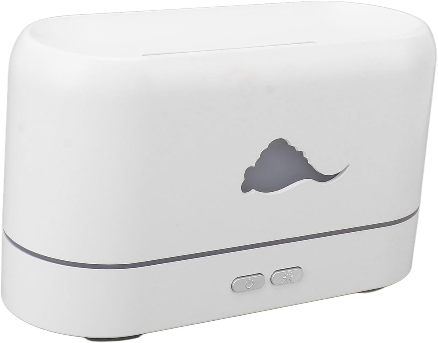 Domésticos Humidificador de Aire, Altavoz difusor de Aroma for el hogar, ABS de Gran Capacidad, fácil adición de Agua for la habitación(Bianco)