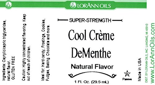 Miniatura 2 de LorAnn Cool Crème DeMenthe SS Flavor, botella de 1 onza