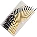 SHANY Artisan’s Easel Bamboo – Elite Cosmetics Brush Collection - Complete Kabuki Makeup Brush Set with Standing Convertible Brush Holder - 18 pcs