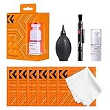 K&F CONCEPT カメラクリーニングキット エアブロワー +クリーニングクロス+ クリーニングペン +15mlクリーナー カメラクリーニング用品 フィルターレンズ用 4点セット デジタル一眼レフカメラレンズ対応 メンテナンス用品 お手入れ 掃除用品