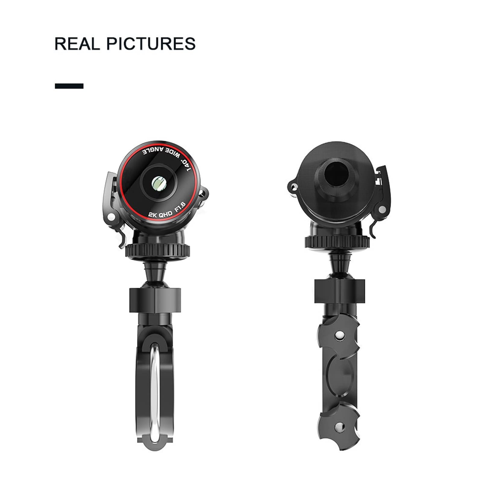 Action Cam, 2K HD Action Camera Outdoor Bike Moto Camera Sport DV Videoregistratore DVR Dash Cam for Auto Bicicletta,All'aperto, Sport, Video(Only Camera)