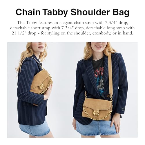 Image of Coach Chain Tabby Shoulder Bag